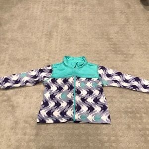 Patagonia Little Sol Rash Jacket 2T Purple EUC